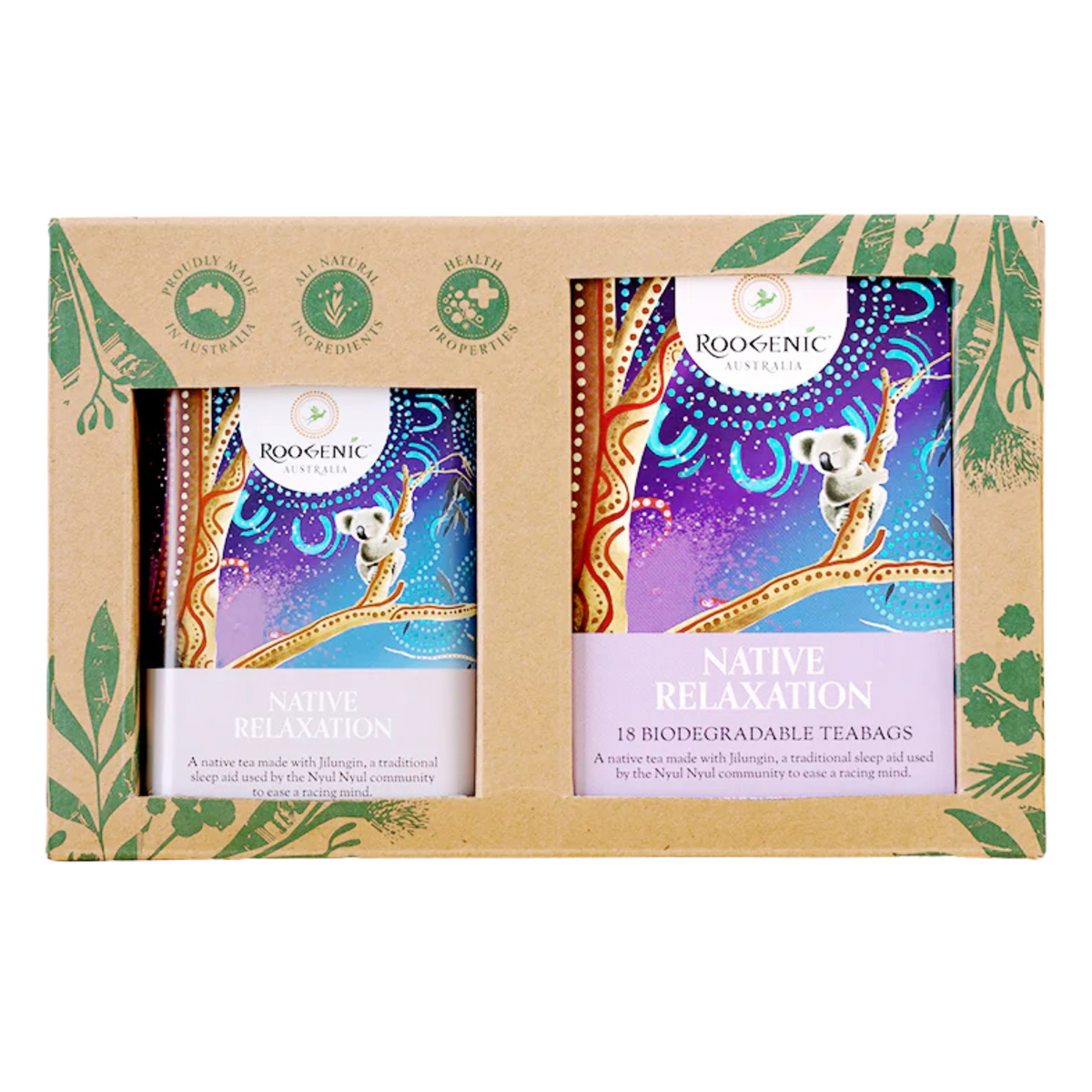 Gift Set Native Relaxtion Tea & Tin – Happy Homes and Gifts