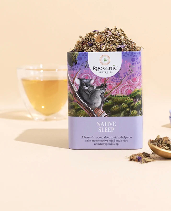 Roogenic Native Sleep Tea Loose Leaf Tin – Happy Homes and Gifts